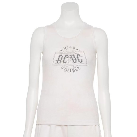 New! AC/DC High Voltage Rock Band Tank Top T-Shirt - Picture 2 of 3